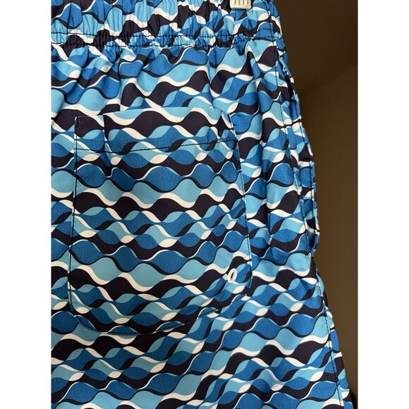Speedo Men's Blue Printed Swim Trunks Size Small Quick-Dry Beach Shorts - Picture 7 of 11